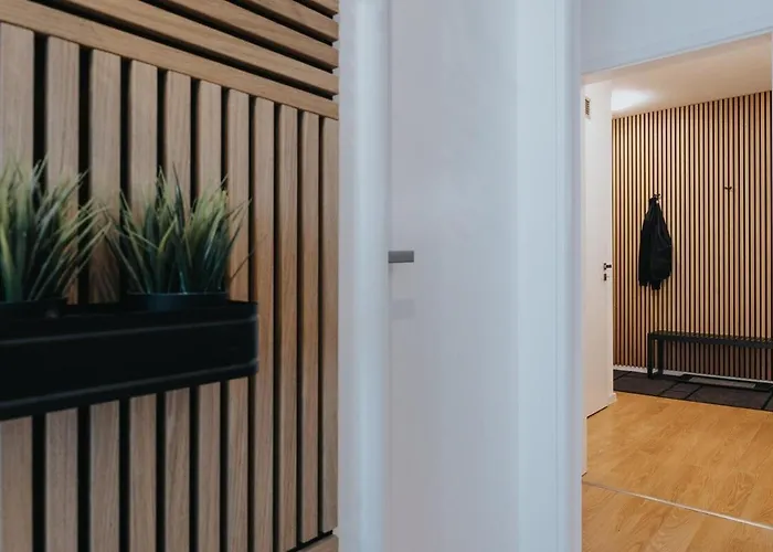 Modern Living, Design & Parking Appartement *